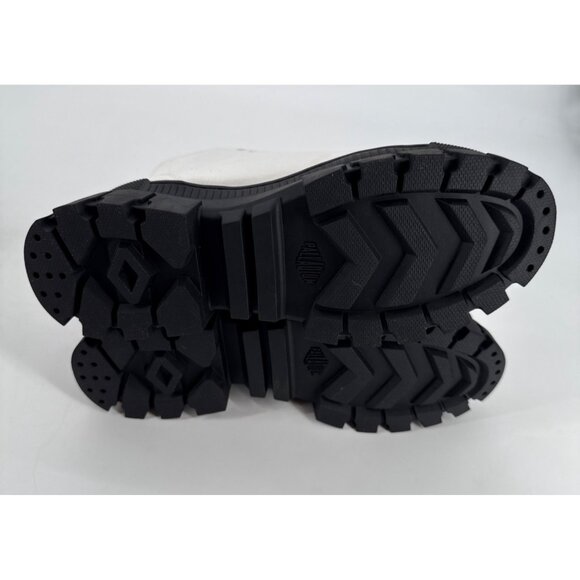 Palladium Womens Ankle Boots Revolt HI TX Black & White Canvas Boots Size 9 - Picture 7 of 11